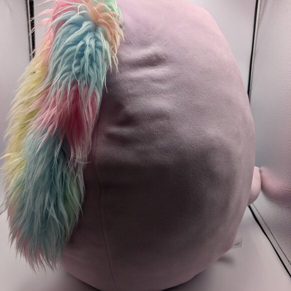 Squishmallows Barb the Dog 16" Plush Light Purple Dog with Floppy Rainbow Ears - Picture 5 of 14